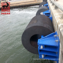 Deers hollow cylindrical bow stern fenders for boats and port